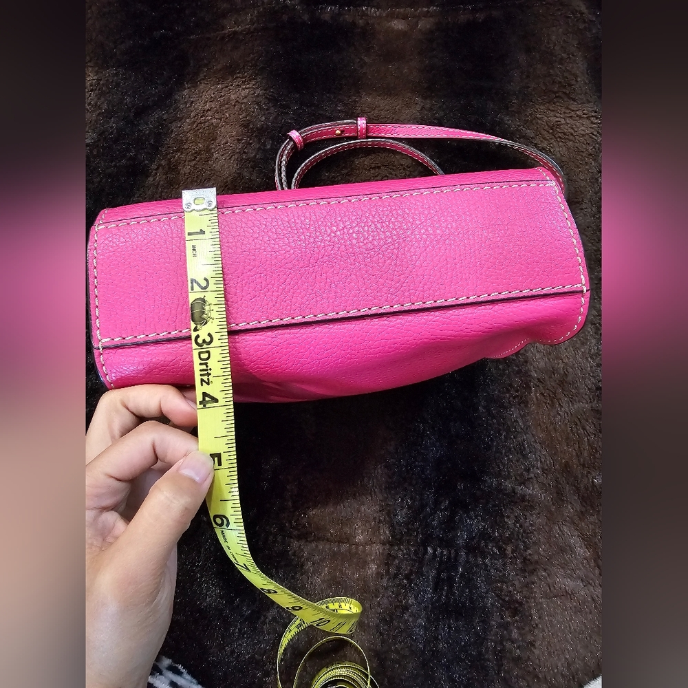 MARC JACOBS Pink Leather Mini Grind Tote with a Dustbag - Picture 4 of 16